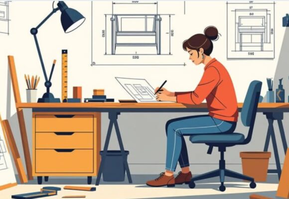 1 Дизайн и проектирование мебели своими руками: от идеи к воплощению