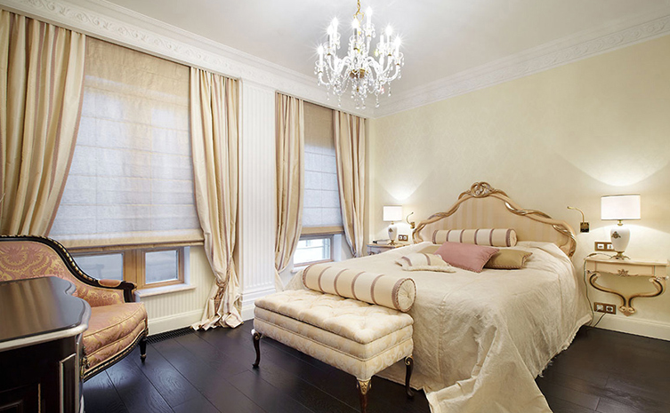 Дизайн спальни в итальянском стиле