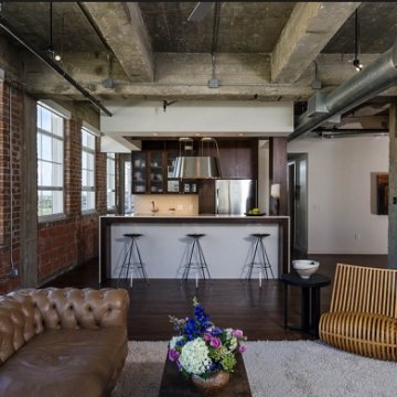 Индустриальный стиль в интерьере