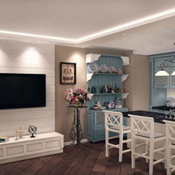 Гостиная в стиле прованс